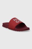 Шльопанці HUGO Match жіночі колір червоний 50498361