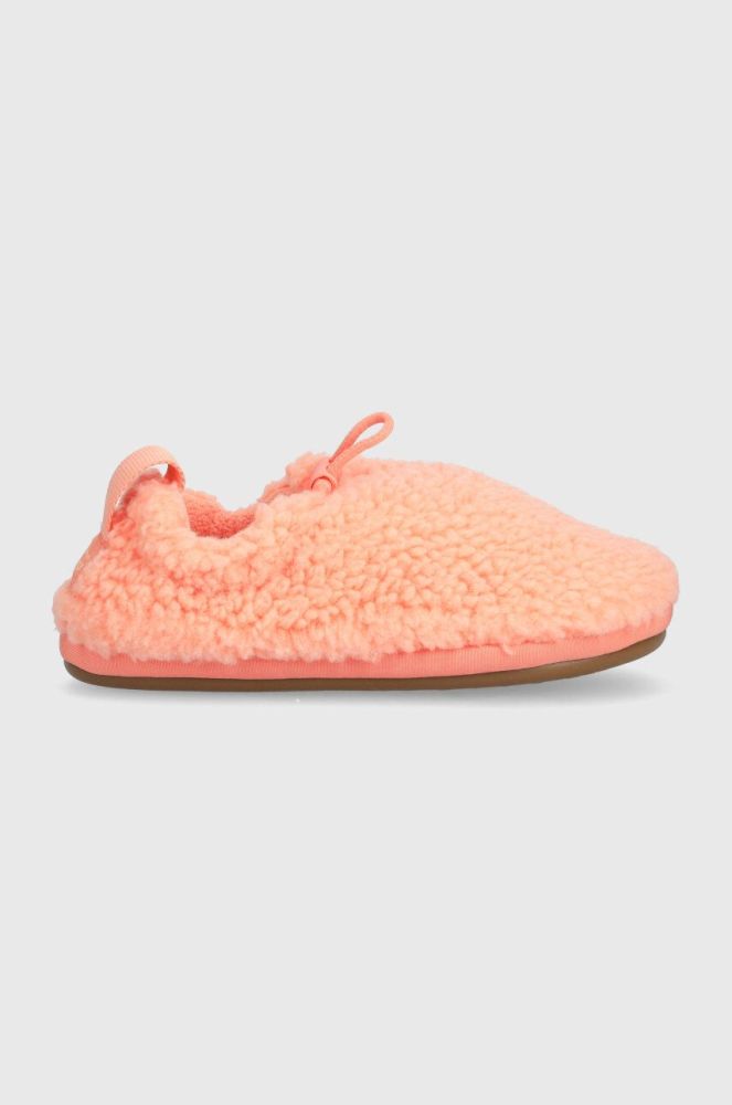 Дитячі тапочки UGG T PLUSHY SLIPPER колір помаранчевий