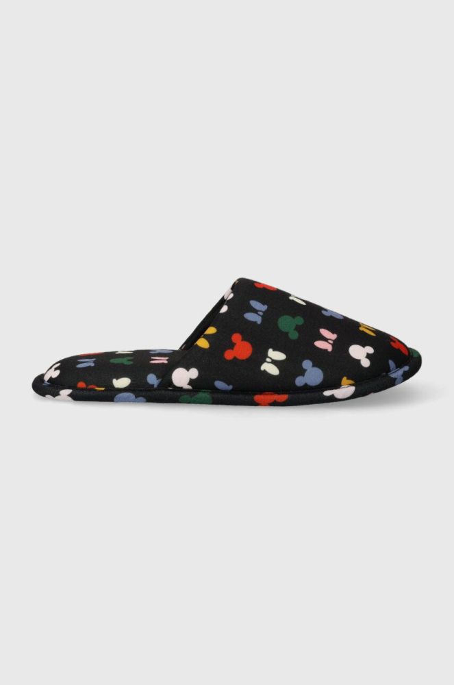 Дитячі тапочки United Colors of Benetton x Disney колір чорний