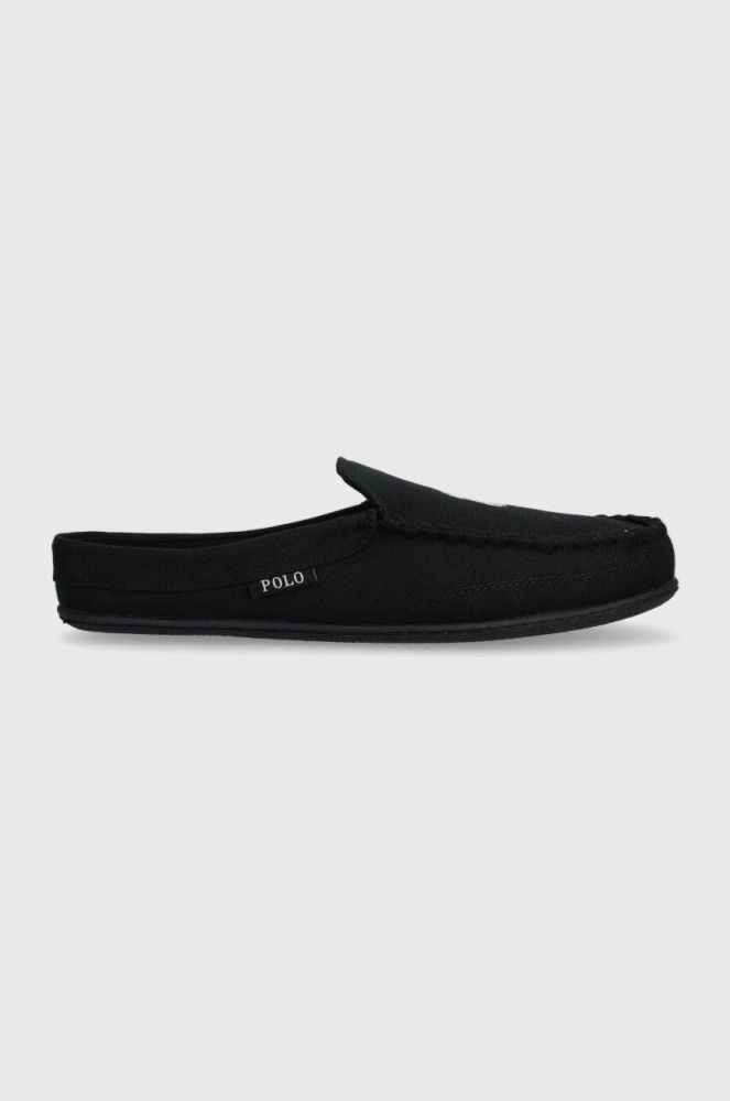 Тапочки Polo Ralph Lauren Collins Mule колір чорний RF104144
