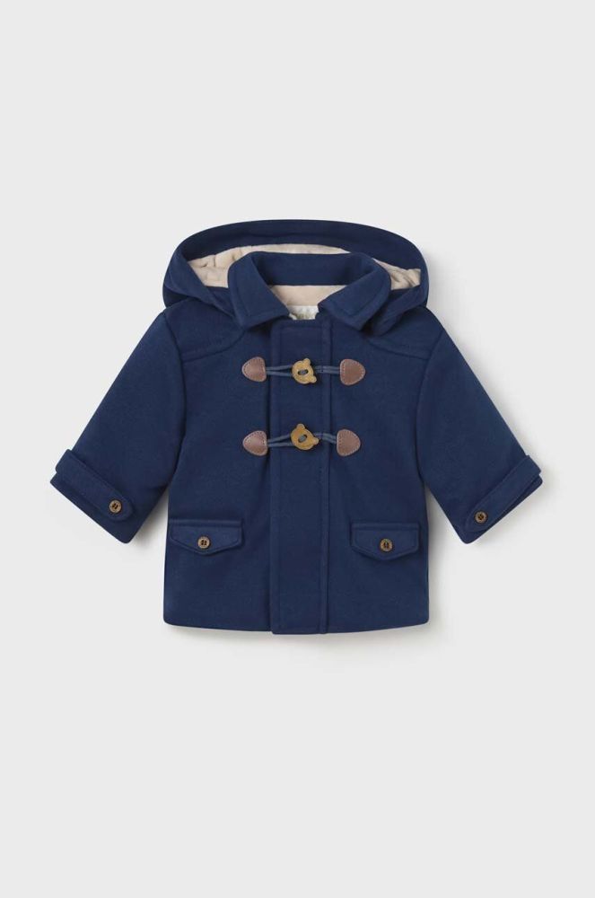 Дитяче пальто Mayoral Newborn колір синій