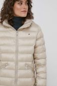 Куртка Tommy Hilfiger жіноча колір бежевий перехідна (3348547)