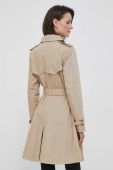 Тренч Lauren Ralph Lauren жіночий колір бежевий перехідний