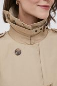 Тренч Lauren Ralph Lauren жіночий колір бежевий перехідний