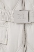 Пухова куртка Lauren Ralph Lauren жіноча колір бежевий перехідна