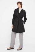 Пальто Lauren Ralph Lauren жіночий колір чорний перехідний