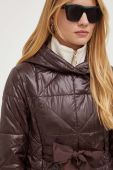 Куртка MAX&Co. жіноча колір коричневий перехідна
