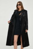 Пальто Patrizia Pepe жіночий колір чорний перехідний (3424284)