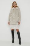 Пальто Bomboogie жіночий колір бежевий перехідний