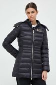 Куртка EA7 Emporio Armani жіноча колір чорний зимова (3409019)