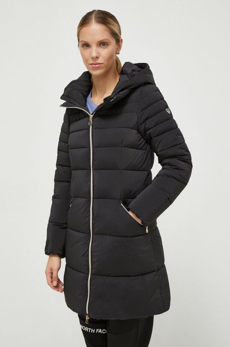 Куртка EA7 Emporio Armani жіноча колір чорний зимова (3638300)