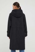 Парка Marc O'Polo жіноча колір чорний перехідна oversize