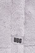 Куртка UGG жіноча колір фіолетовий перехідна oversize