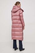 Пухова куртка Deha жіноча колір рожевий зимова (3629536)