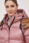 Пухова куртка Deha жіноча колір рожевий зимова (3629536)