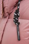 Пухова куртка Deha жіноча колір рожевий зимова (3629536)