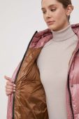 Пухова куртка Deha жіноча колір рожевий зимова (3629536)