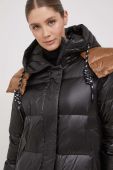 Пухова куртка Deha жіноча колір чорний зимова (3629544)