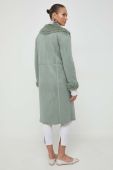 Пальто Twinset жіночий колір зелений перехідний