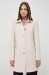 Пальто з домішкою вовни Morgan колір бежевий перехідний (3638316)