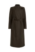 Пальто AllSaints WO127Z RILEY COAT жіноче колір зелений перехідне