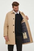 Пальто Liu Jo чоловічий колір бежевий перехідний