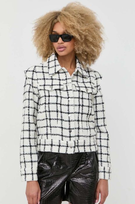 Куртка з домішкою вовни Notes du Nord Heat колір бежевий перехідна