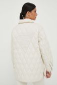 Куртка Guess жіноча колір білий перехідна (3383423)