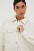 Куртка Guess жіноча колір білий перехідна (3383423)