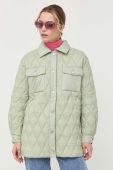 Куртка Guess жіноча колір зелений перехідна (3383417)