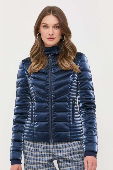 Куртка Guess жіноча колір синій перехідна (3335222)