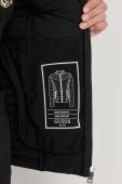 Куртка Guess жіноча колір чорний перехідна (3335228)