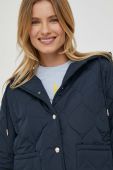 Куртка Tommy Hilfiger жіноча колір синій перехідна (3366082)