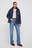 Пухова куртка Tommy Hilfiger жіноча колір синій зимова (3369555)