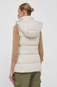 Пухова безрукавка Tommy Hilfiger жіночий колір бежевий зимовий (3369565)