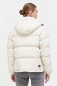 Пухова куртка Tommy Jeans жіноча колір бежевий зимова (3374850)