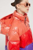 Пухова куртка Tommy Jeans жіноча зимова колір барвистий (3376660)