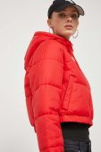 Куртка Tommy Jeans жіноча колір червоний зимова (3374877)