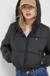 Куртка Tommy Jeans жіноча колір чорний зимова (3374873)