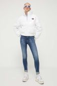 Куртка Tommy Jeans жіноча колір білий зимова oversize (3369602)
