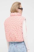 Двостороння безрукавка Tommy Jeans жіночий зимовий колір барвистий