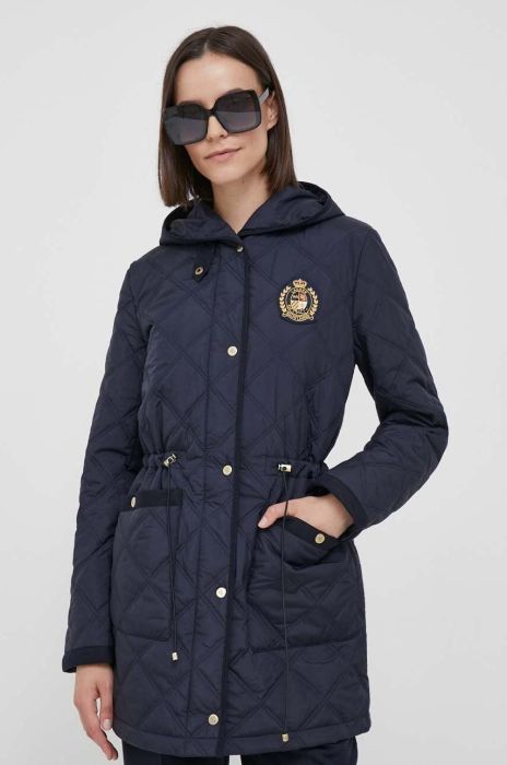 Куртка Lauren Ralph Lauren жіноча колір синій перехідна (3342135)