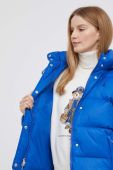 Пухова куртка Polo Ralph Lauren жіноча зимова колір блакитний