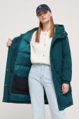 Куртка Volcom жіноча колір зелений зимова