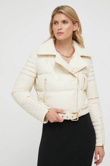 Куртка Pinko жіноча колір бежевий зимова (3437750)