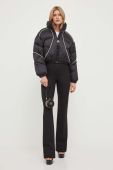Куртка Pinko жіноча колір чорний зимова oversize (3441971)