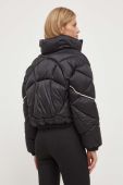 Куртка Pinko жіноча колір чорний зимова oversize (3441971)