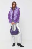 Безрукавка Pinko жіночий колір фіолетовий зимовий