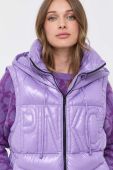 Безрукавка Pinko жіночий колір фіолетовий зимовий