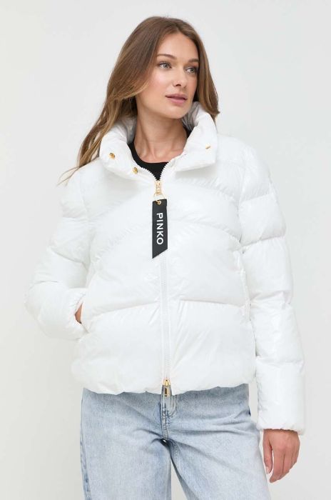 Куртка Pinko жіноча колір білий зимова (3441988)